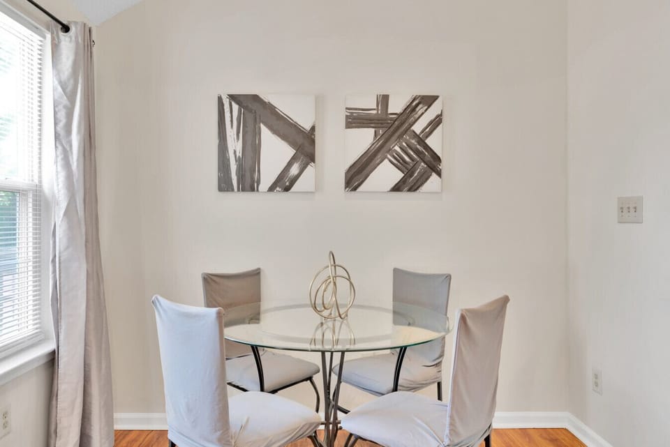 Dining area — perfect for family meals or remote work