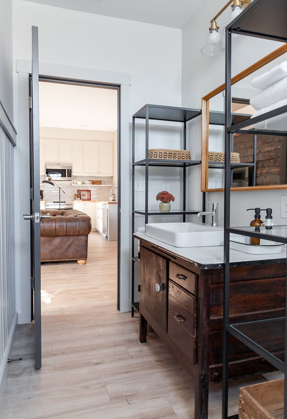 2 South Barn Burner Bathroom Vanity Door