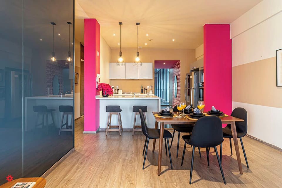 The building contains several similar units, Furniture, decor, and amenities may vary