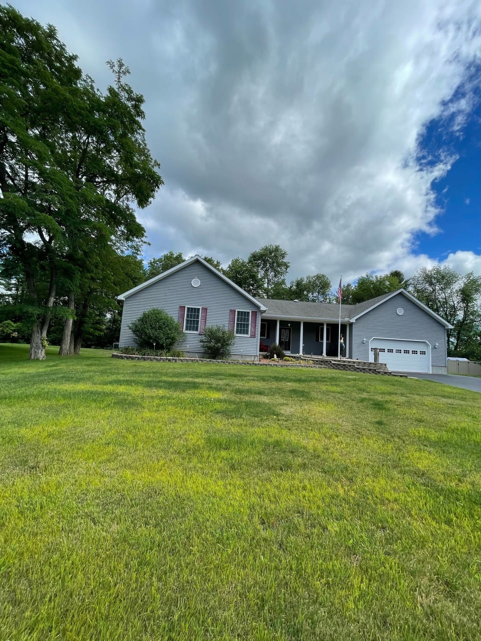 Front of house from the street. 