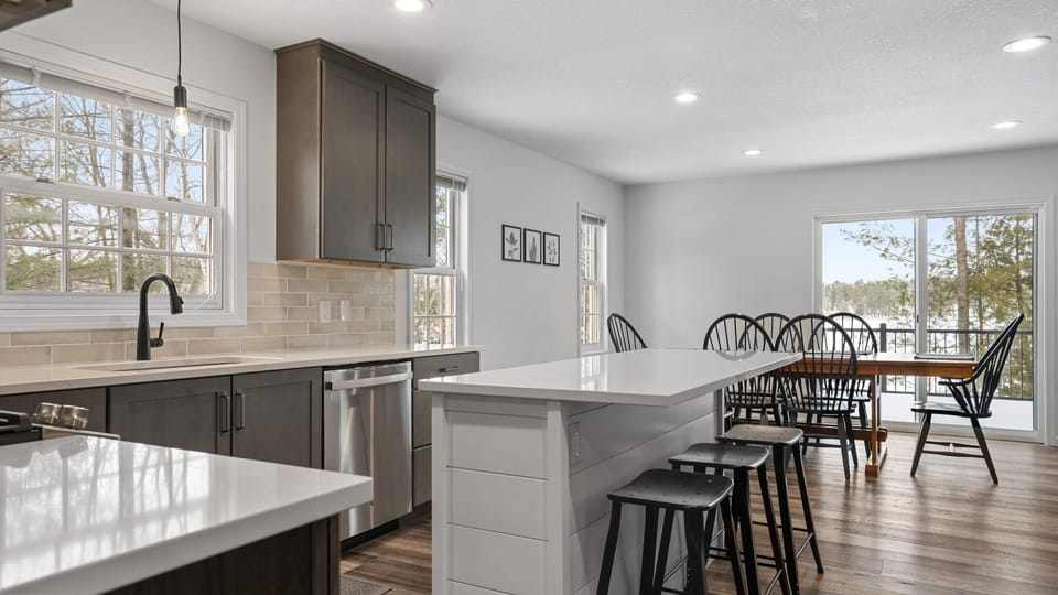 new, completely remodeled kitchen with all amenities.