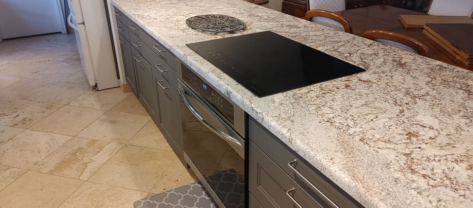 brand new full renovation kitchen granite countertops high end appliances 
