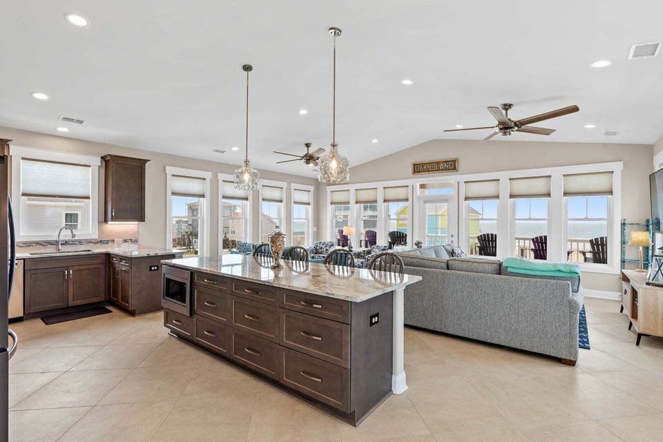 Kitchen and Living