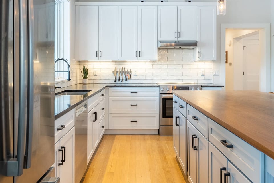 Built in 2021, this home has brand new, top line Bosch appliances.