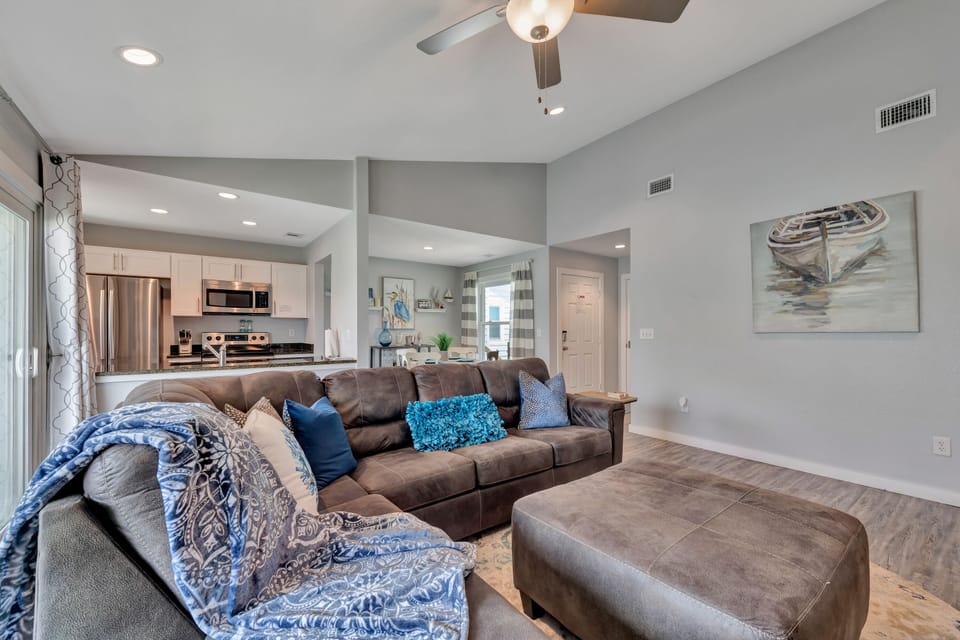 Living Area with Sleeper Sofa