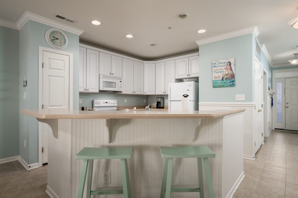 Bar top Kitchen view 
