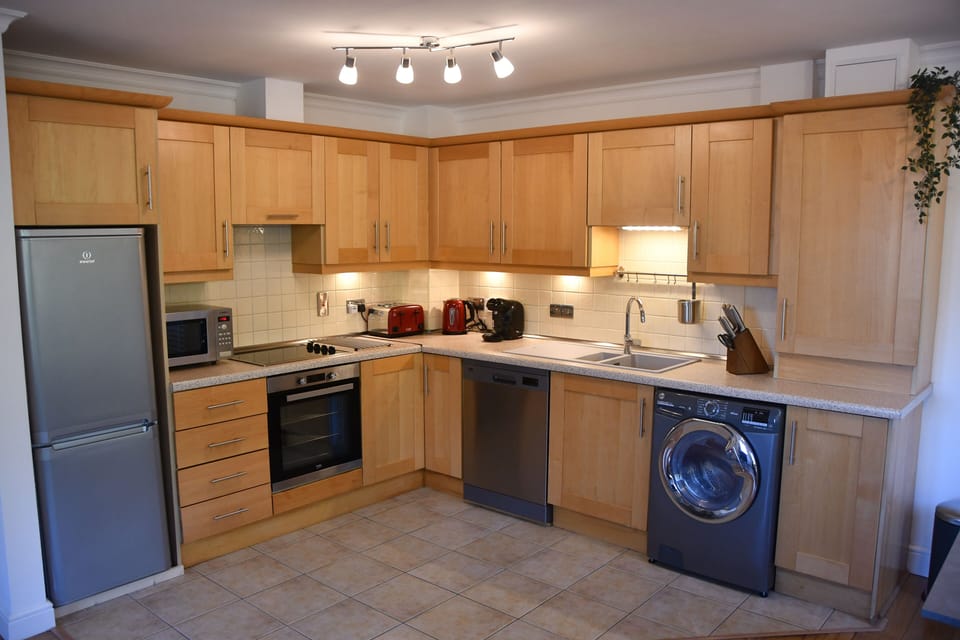 Fully equipped kitchen