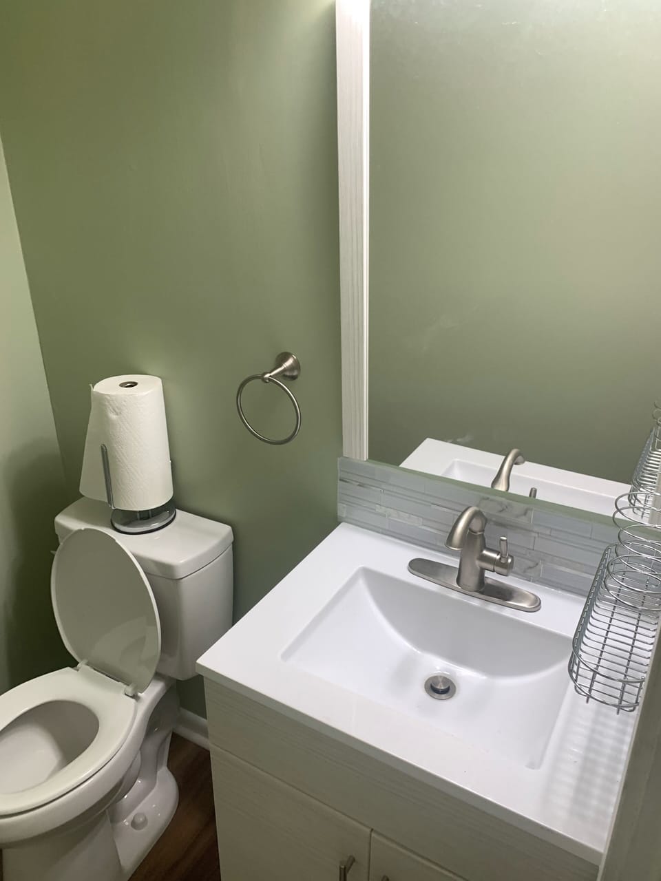 Private 1/2 bath