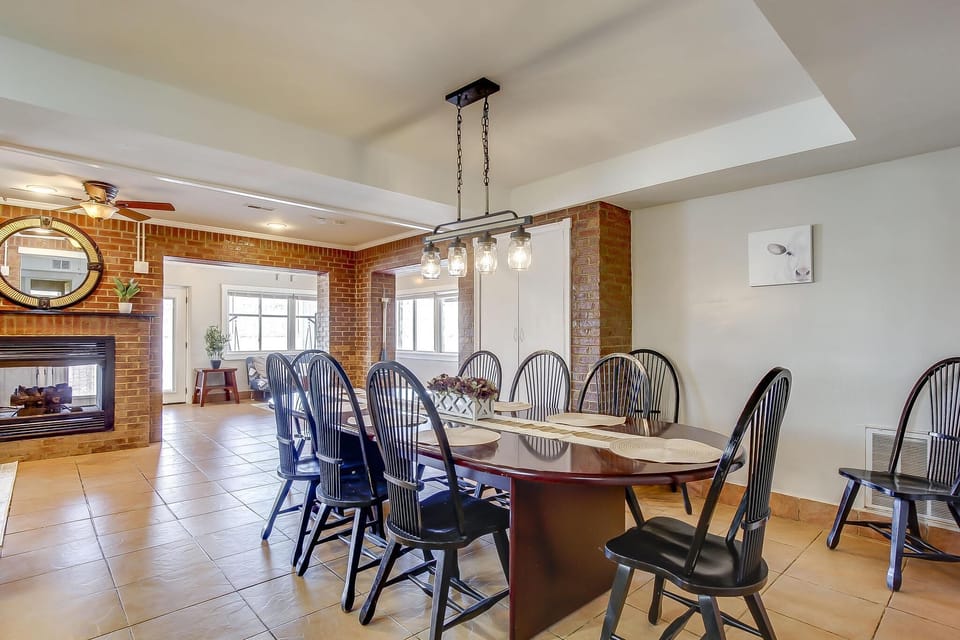 First floor - dining for up to 10
