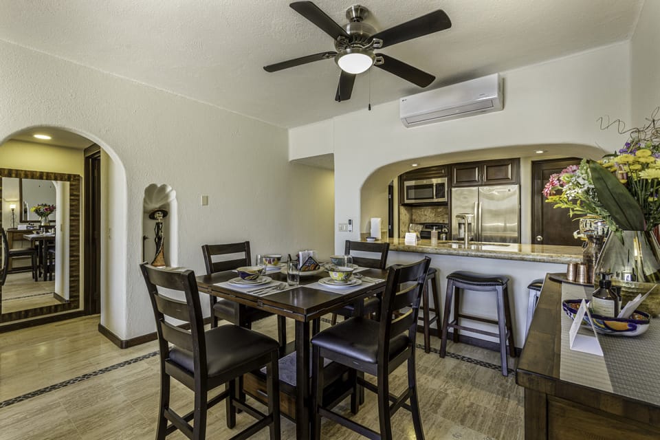 Fully equipped kitchen