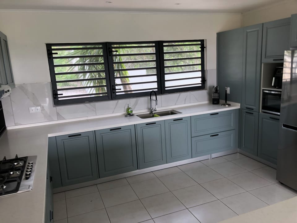 Kitchen area.
