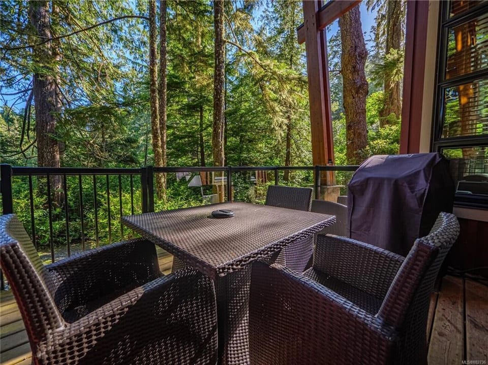 Great spot to sit and take in nature while you ease into vacation mode