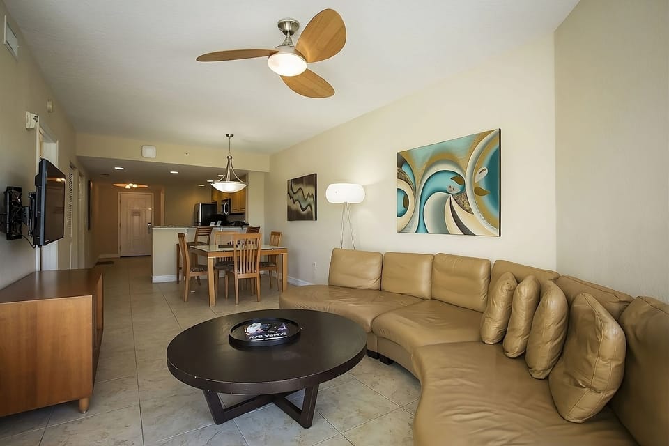 Living Room. Interior and views may vary based on location and availability.