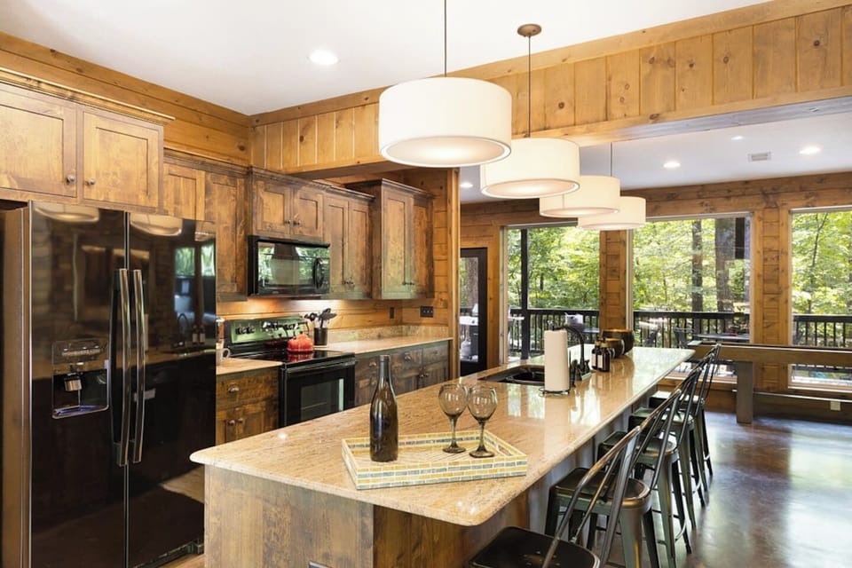 Cook at your convenience with a fully appointed kitchen.
