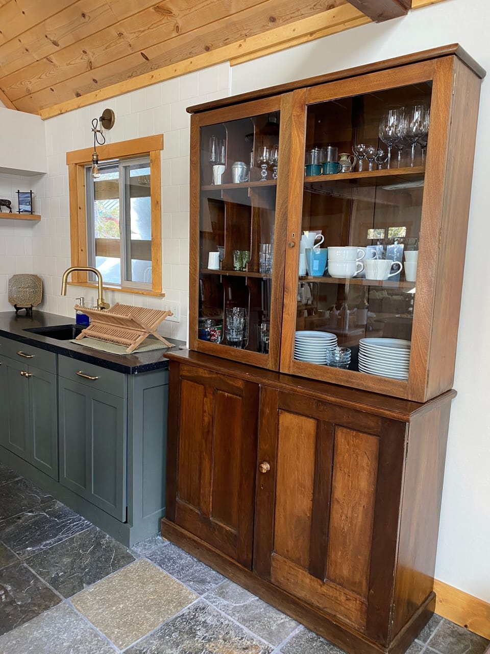 Antique china cabinet