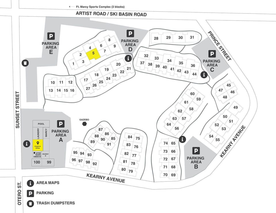 Fort Marcy property map