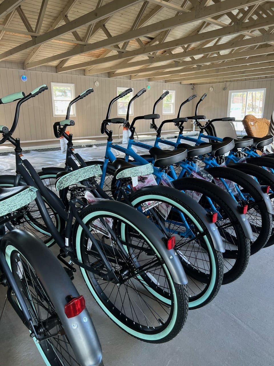 2 two hour bike rentals are included