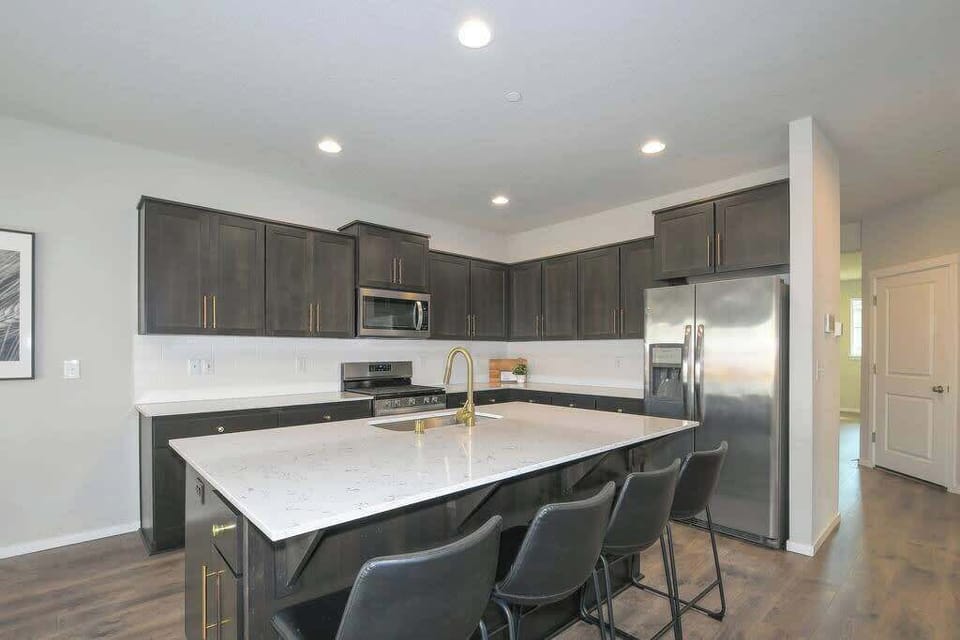 Our fully stocked kitchen is the perfect place to make memories with loved ones.