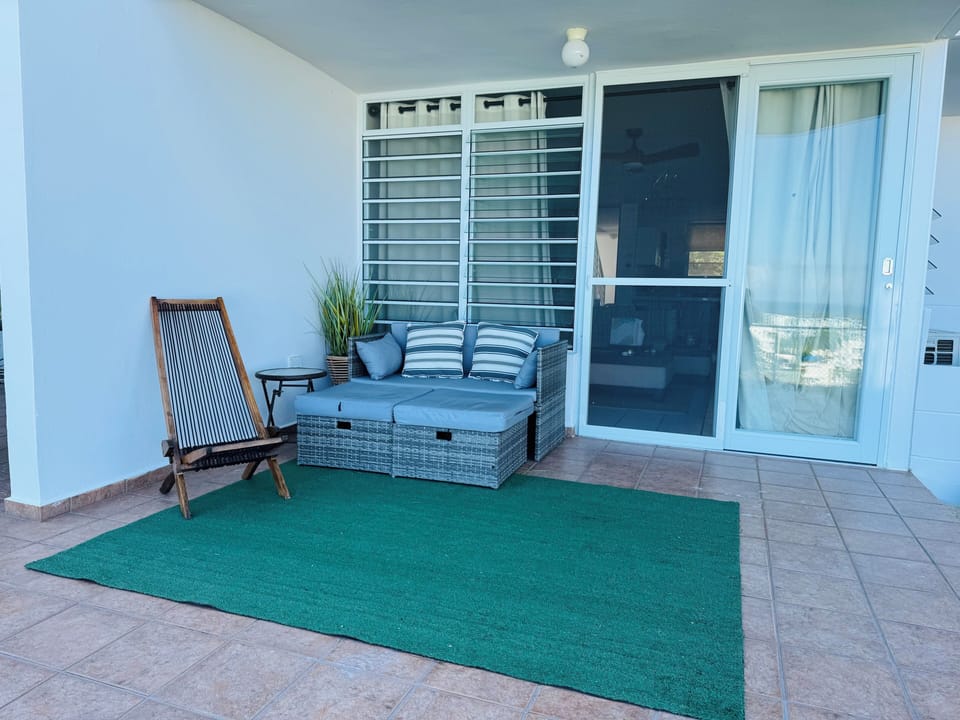 Balcony with sea view