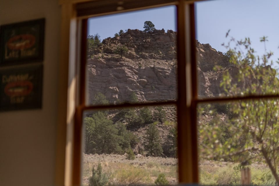 Bedroom mountain views