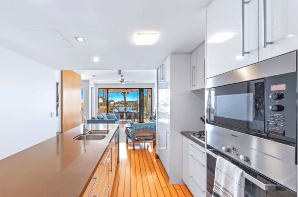 Kitchen with Miele appliances