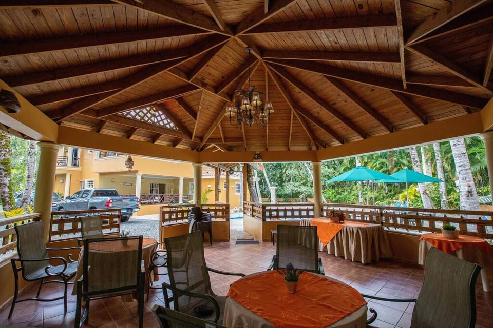 Gazebo area. Perfect to savor a great meal.