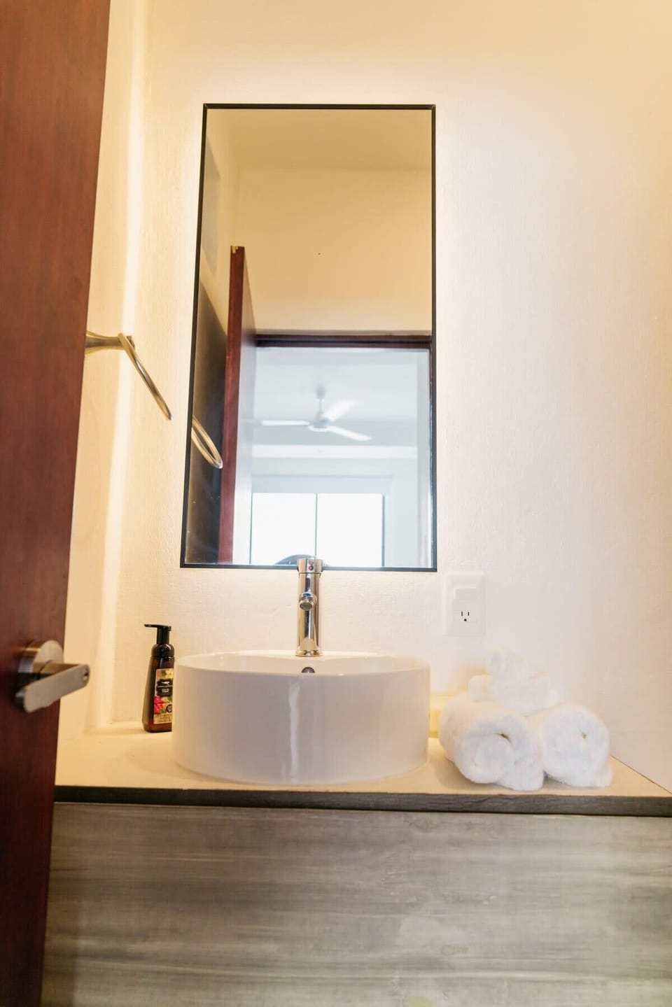 Pack light! We provide bath towels
