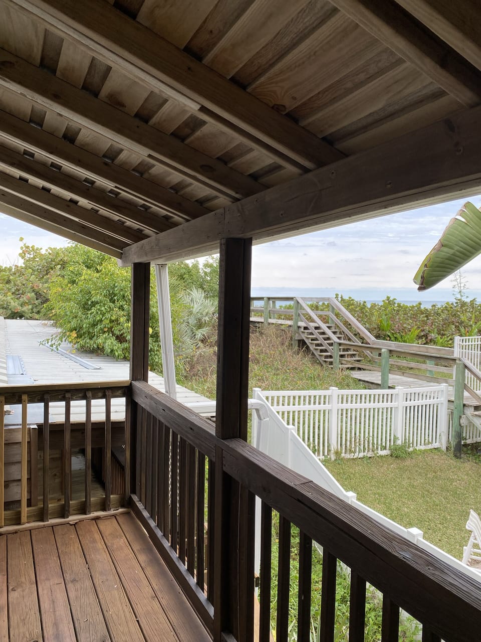 Ocean View from the SouthSide porch. 