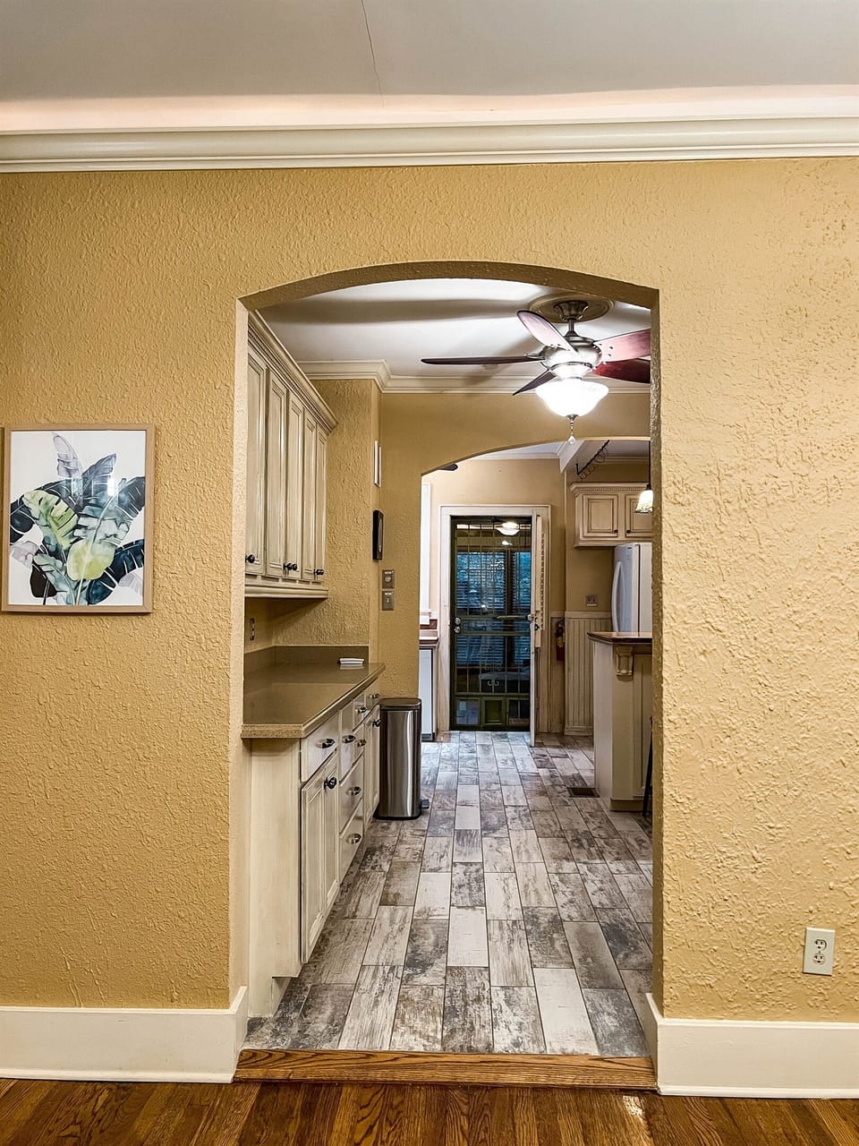 Kitchen from the dining room