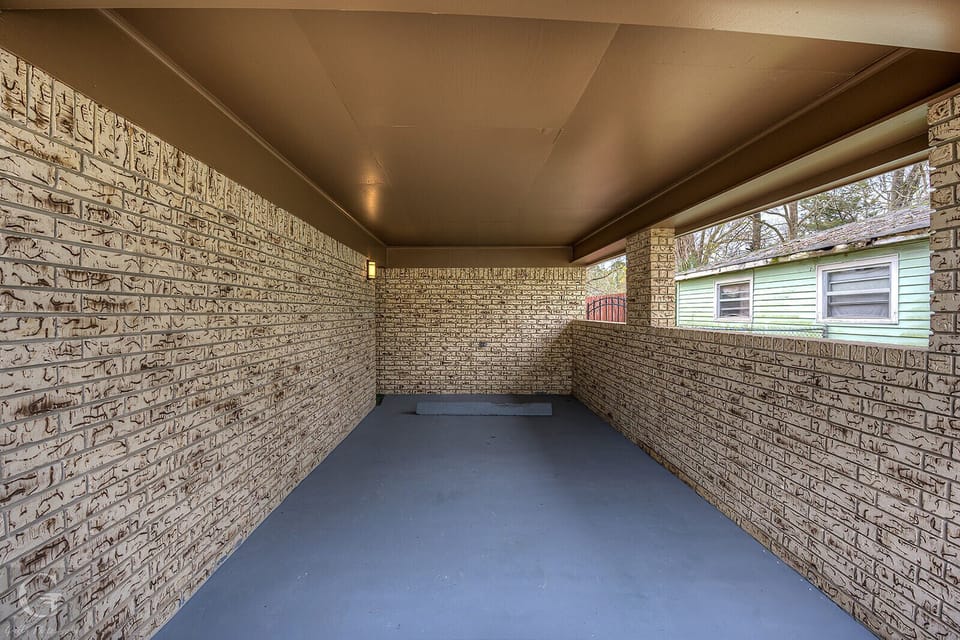 Covered parking