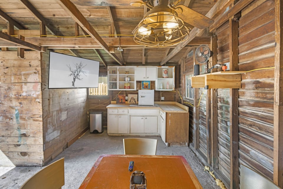 Come have fun in our country & western BARn!  TV, Big Buck Hunter, darts + more!