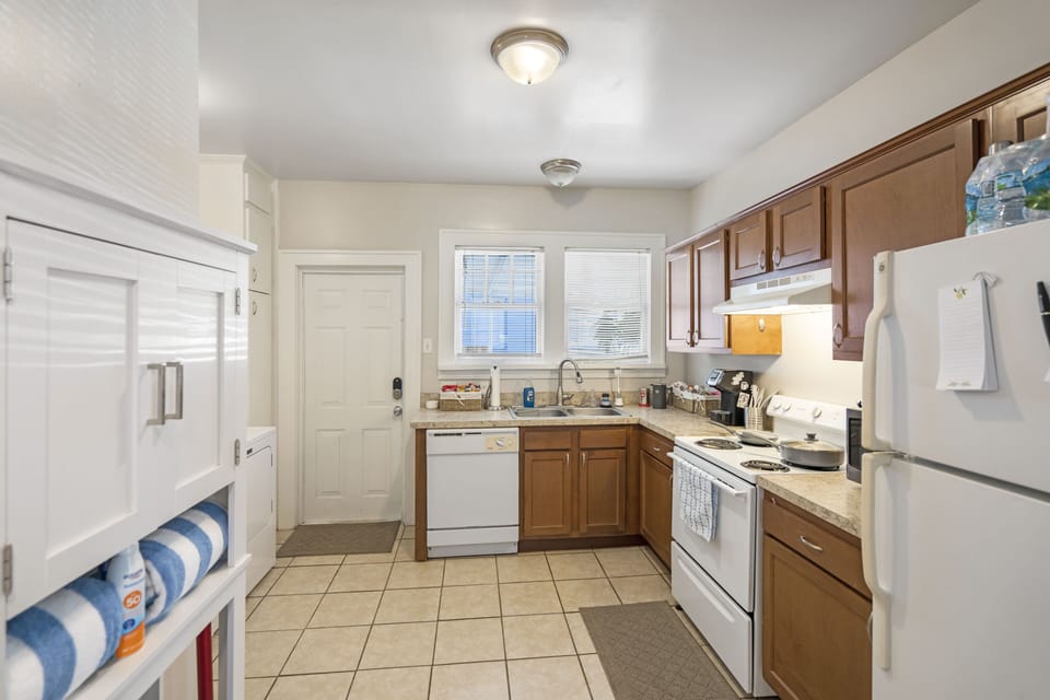 Plenty of room and plenty of supplies to cook whatever you'd like!
