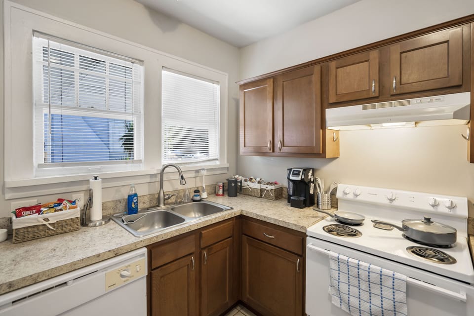 Plenty of room and plenty of supplies to cook whatever you'd like!
