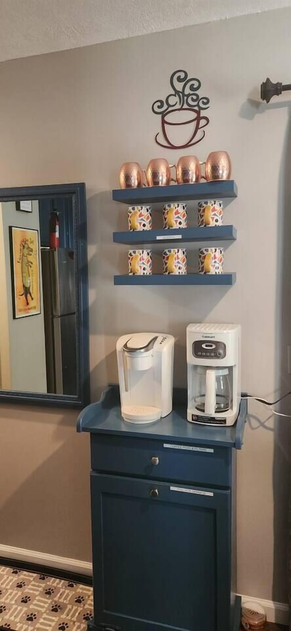 Traverse City Bungalow -  Keurig Combo single & full pot coffee maker & k-cups starter supply!  