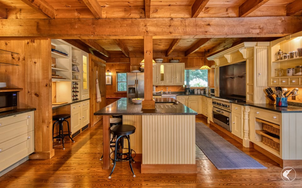 Kitchen at Ausable River Lodge