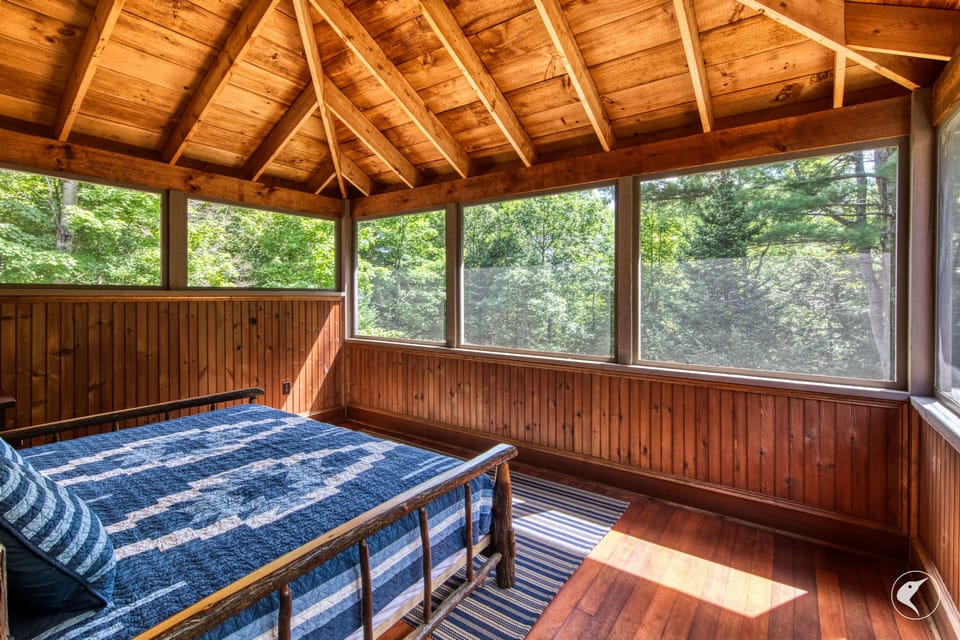 Sleeping Porch off Second Level Primary Bedroom