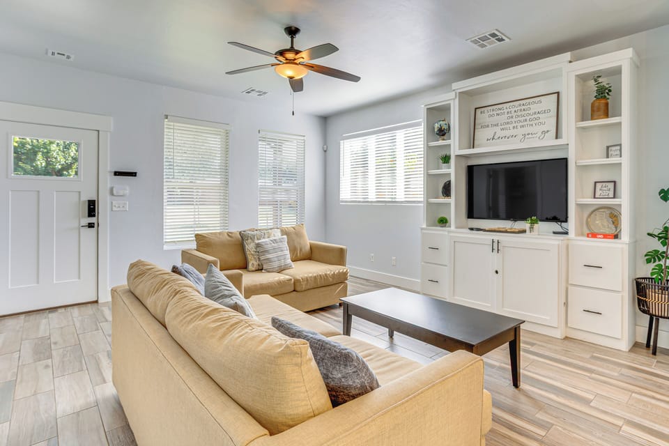 Oklahoma City Vacation Rental | 3BR | 2.5BA | 1,510 Sq Ft | Stairs Required