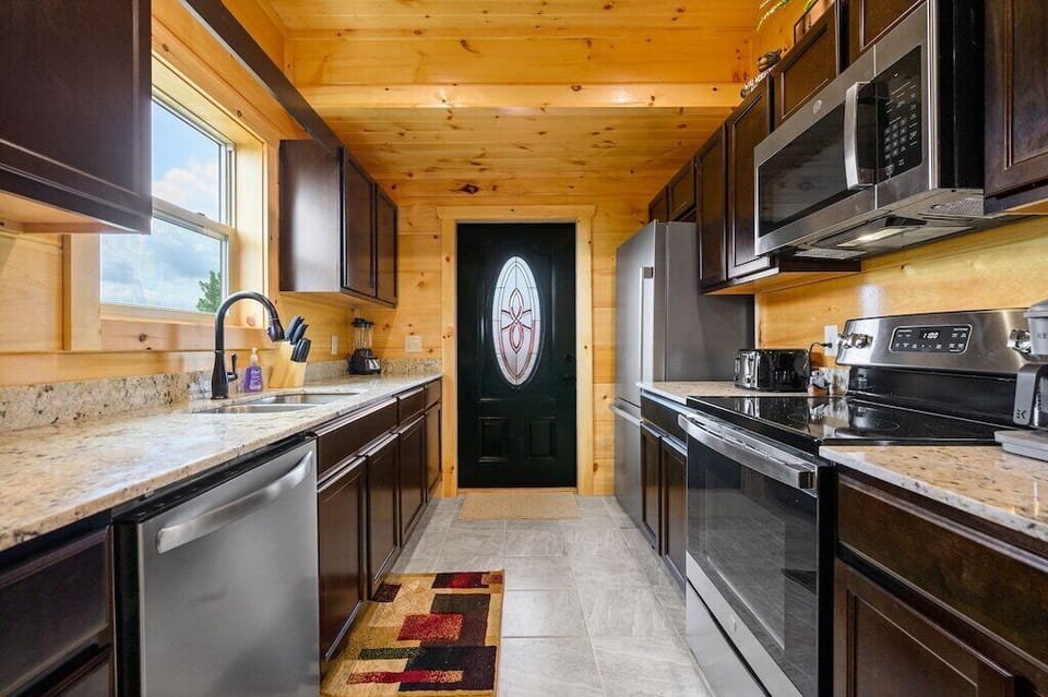 galley kitchen