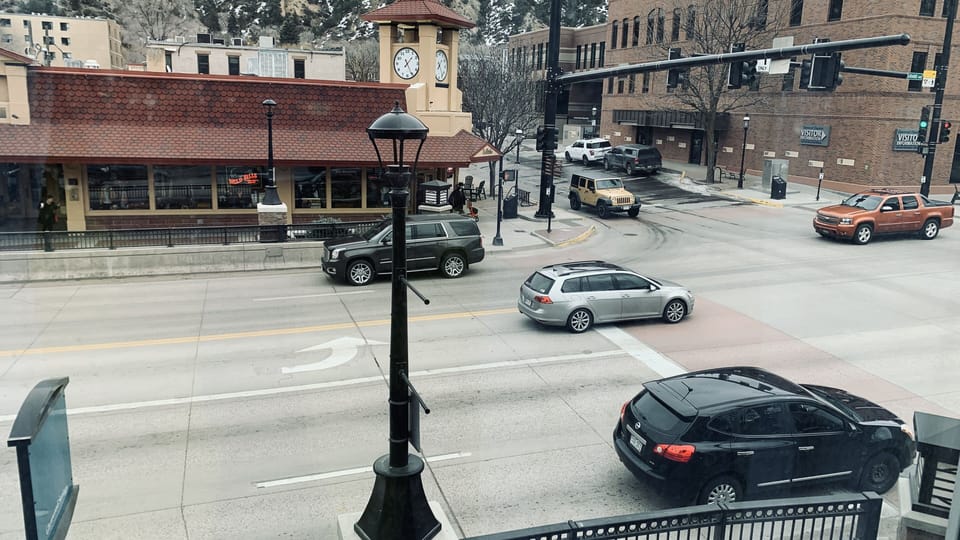 Grand Ave view from second bedroom