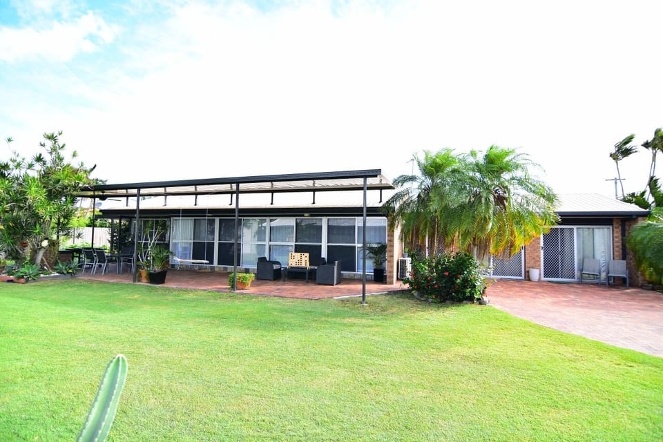 Great yard space coming off the massive entertainment area which is 4mx 14m.