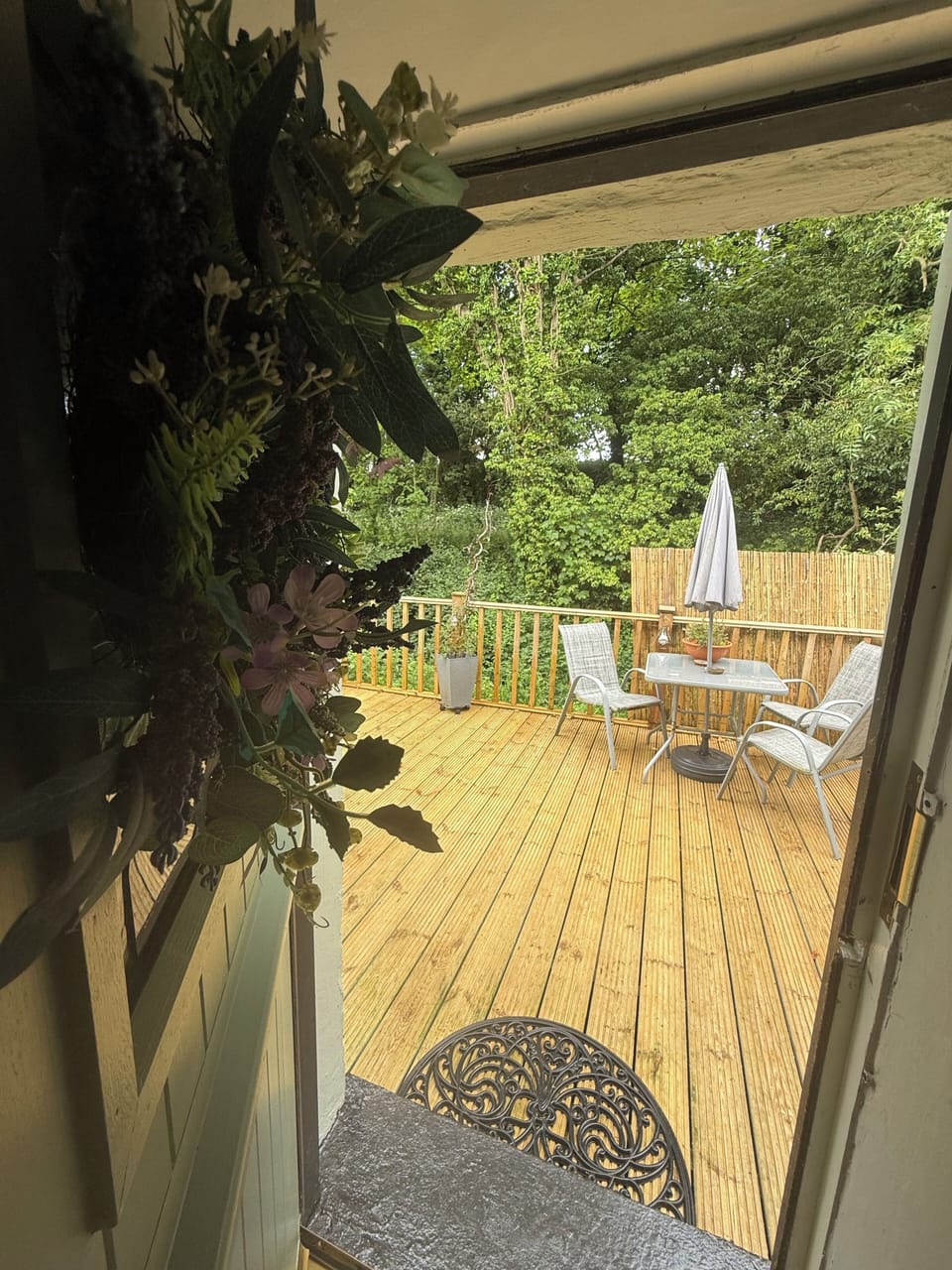 View of decking