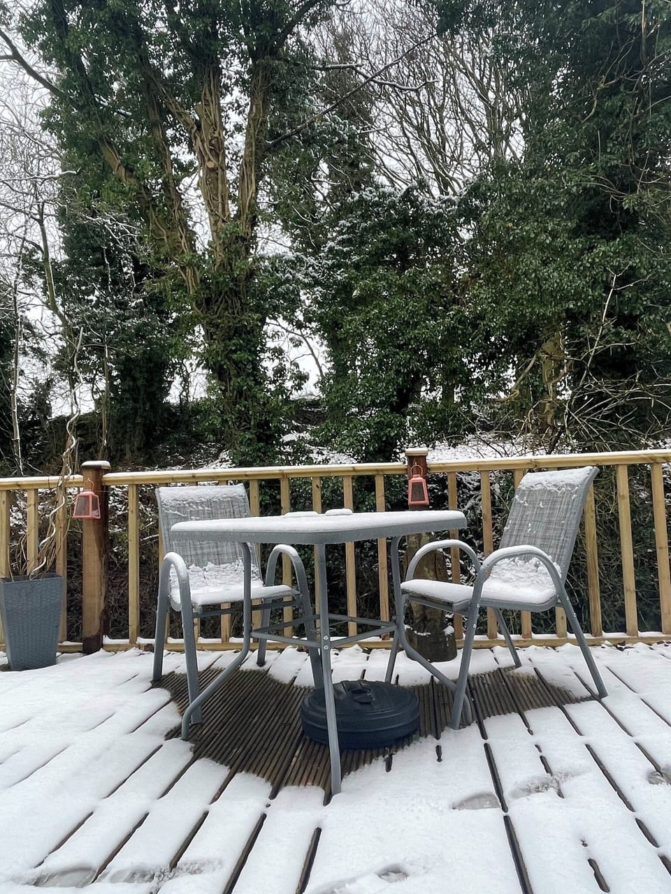 Decking area