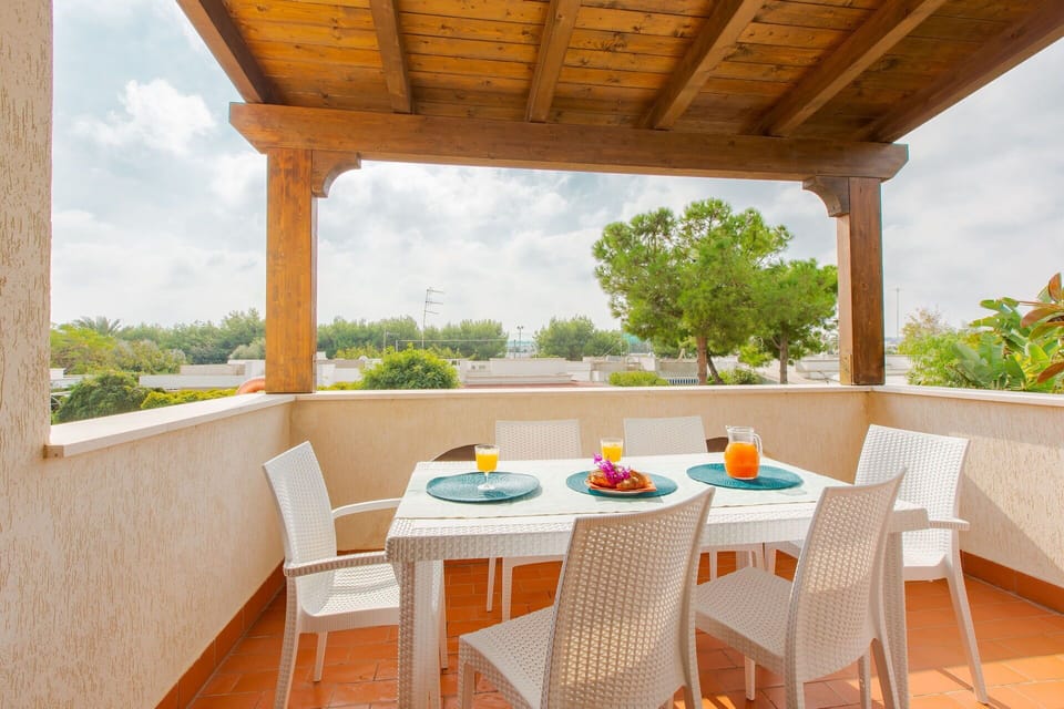 Terrace from the dining room