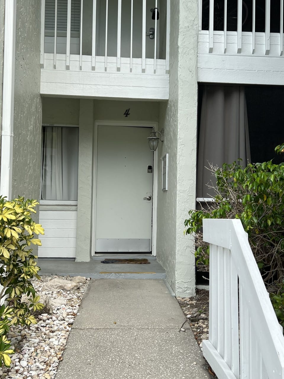 Easy one-level access to the condo!