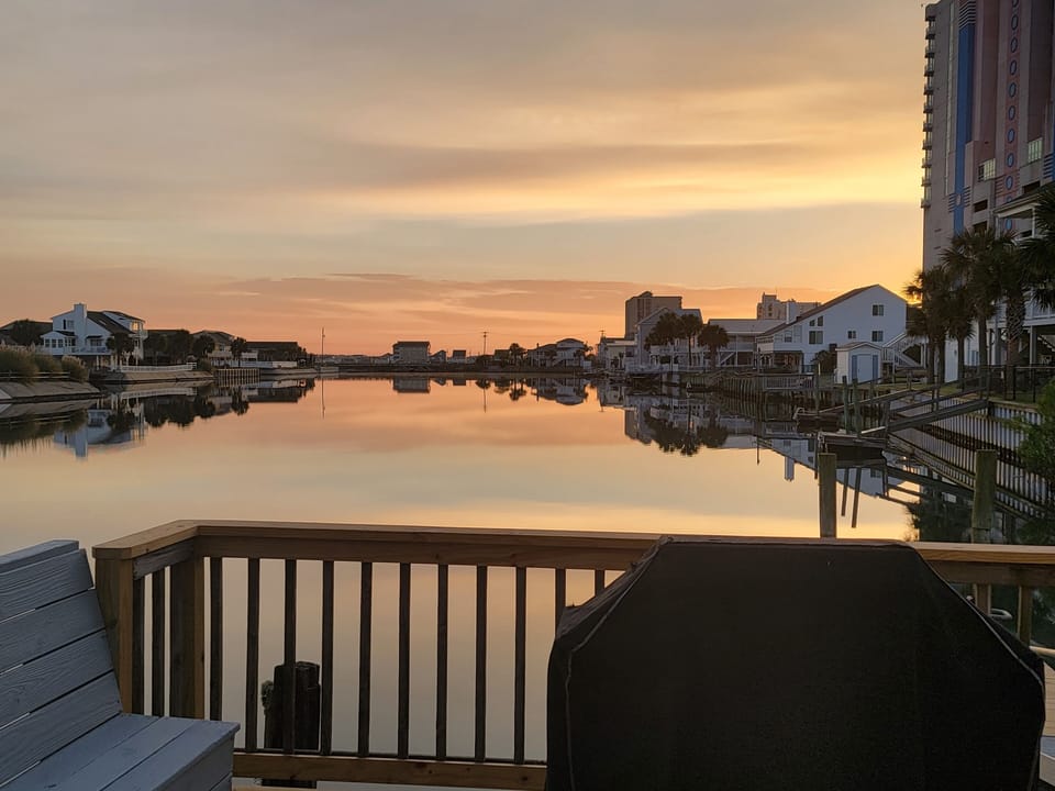 View from back deck
