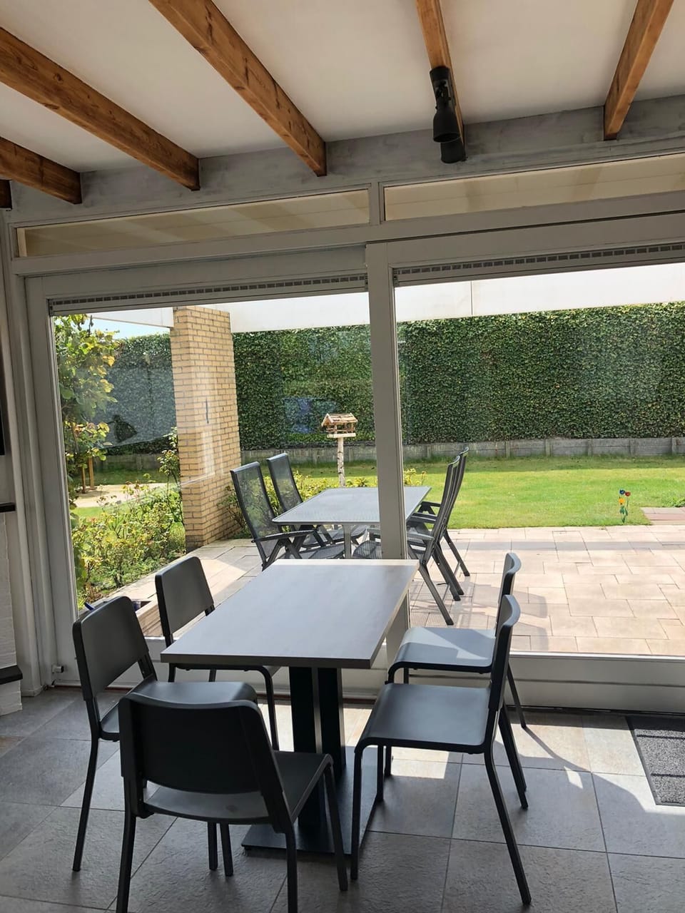 View on private garden