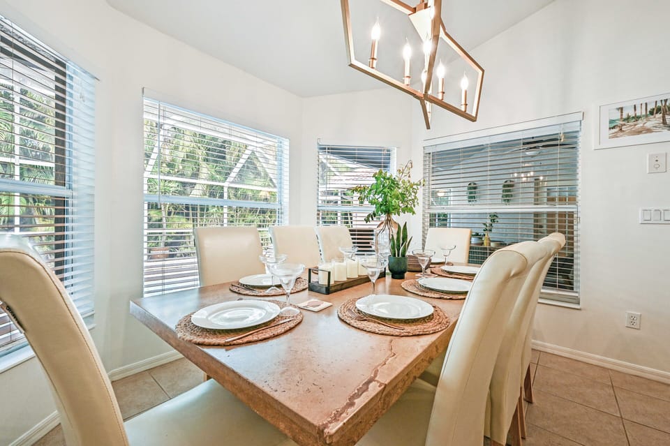 Dining table for 8