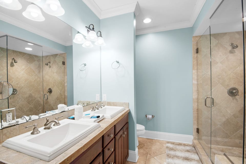 Master bathroom