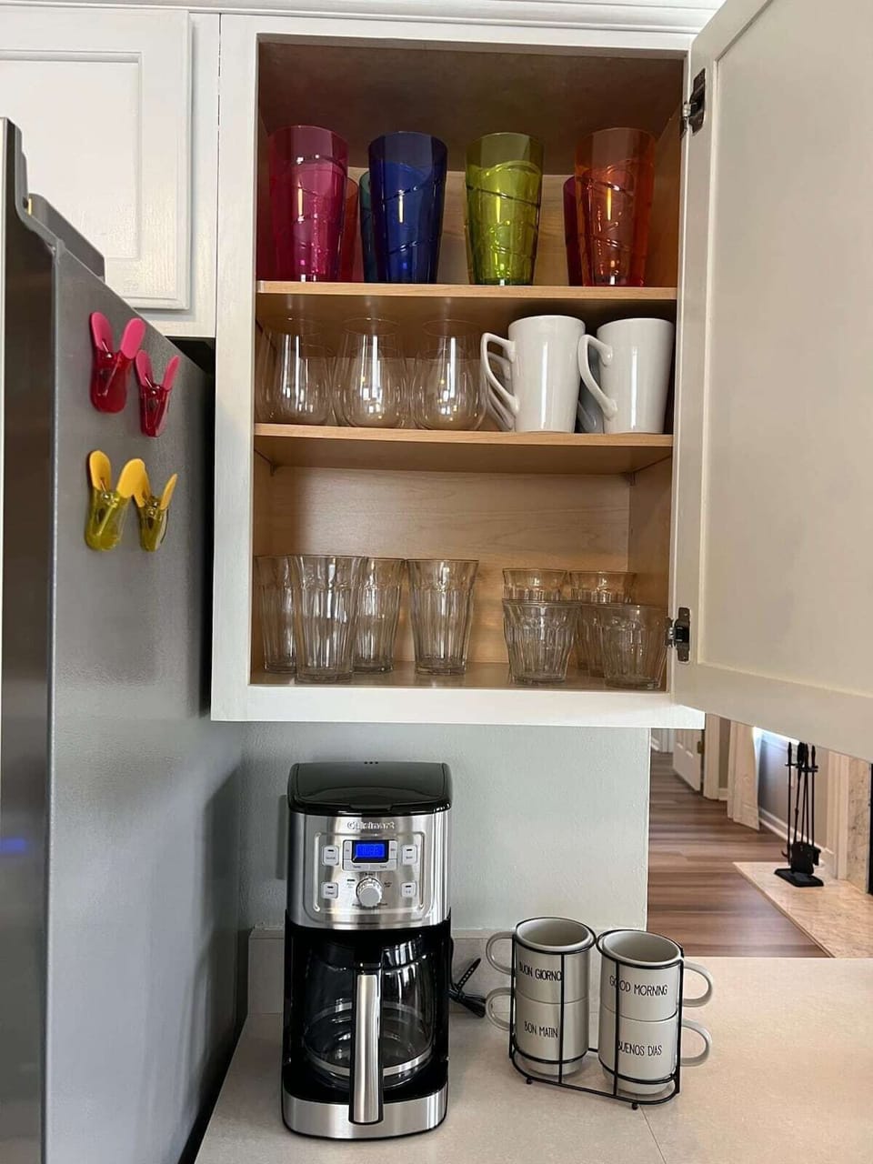 The fully stocked kitchen is a Chef's dream! Everything you need to cook and entertain!