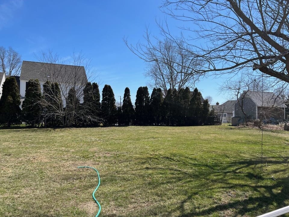 One of the largest back yards in the area